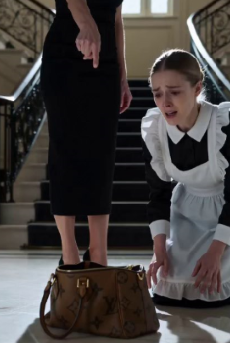 The heavy mahogany doors of the mansion foyer seemed to press inward, trapping the stifling tension between the towering marble pillars. Emily stood motionless, her fingers still trembling against the stinging warmth of her left cheek where Vanessa’s hand had struck her. The silence in the room was not peaceful; it was heavy, suffocating, and loaded with unspoken judgments.