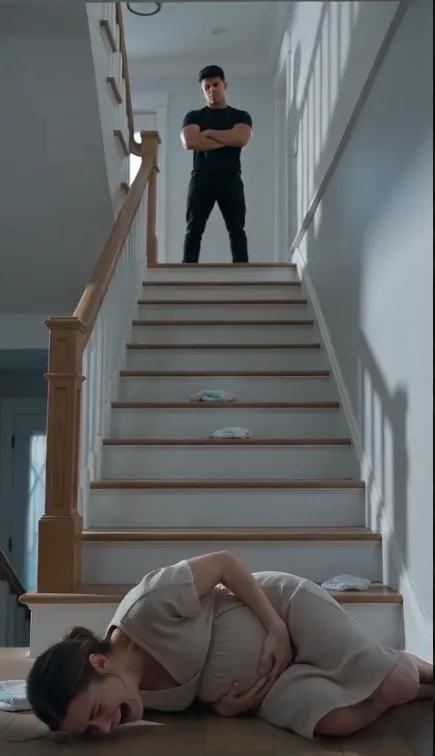 The tea in Ethan’s cup was still warm, but a sudden, violent chill swept through the grand study. Down at the base of the staircase—the exact spot where thirty years ago Olivia lay bleeding while Derek and his father laughed—little Leo stopped playing with his wooden train