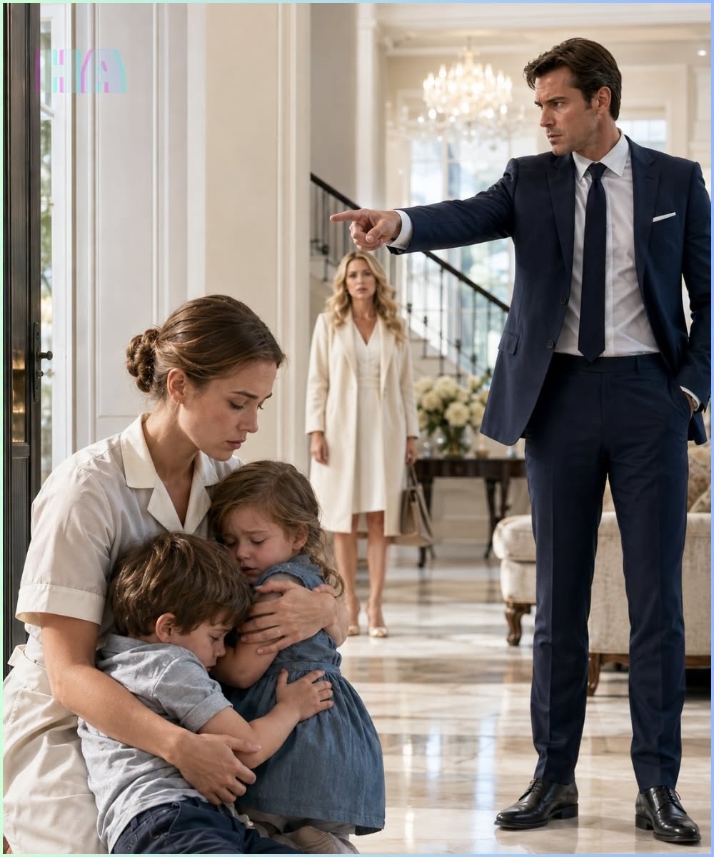 Claire stood on the marble threshold, her fingers tightening around the handle of her canvas tote. Her gray eyes narrowed slightly, shedding any trace of submissive employee panic.