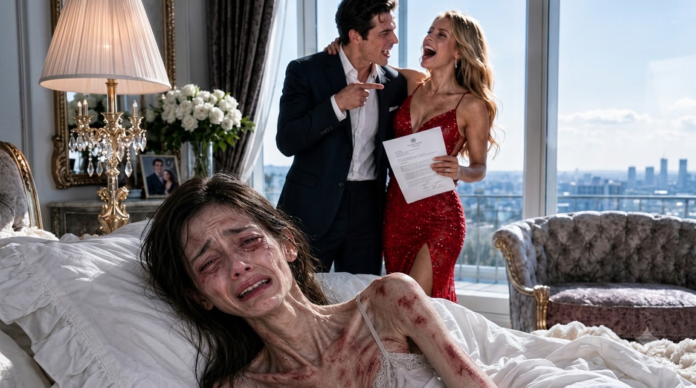 🚨 THE MILLION-VIEW FACEBOOK HOOK (COPY & PASTE) 🚨 🛑 SHE WAS BURIED ALIVE... UNTIL SHE PRESSED 'PLAY' ON HER OWN MURDERERS! 💀🔥  For 6 months, Evelyn Sterling lay paralyzed in her bed, fully conscious while her treacherous husband and his mistress poisoned her meals and measured her for a coffin. They thought she was a vegetable. They thought they had won her multi-million-dollar estate.  But tonight, the dead woman opened her eyes.  When Protocol Black locked the mansion doors, the hidden cameras turned on, and the toxicology reports flashed across the screen, David and Jessica realized too late: They weren't planning a funeral. They were walking into a execution chamber.  And as the shadow behind the ivory curtains slowly reached out its hand... the most ruthless revenge in high-society history began.