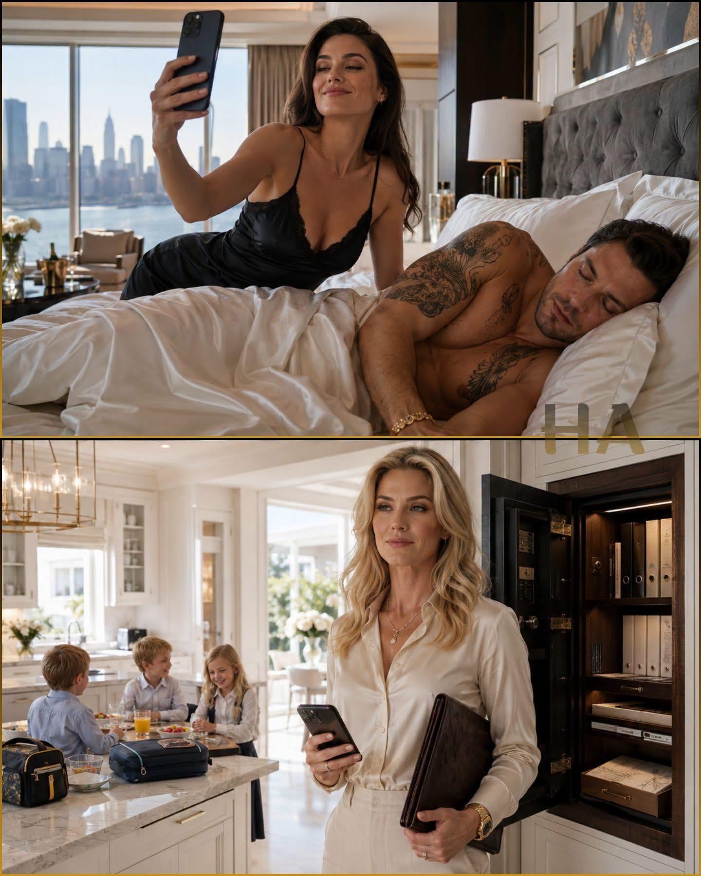 The text “Filed” hit Veronica Vale’s phone at precisely 7:18 AM while she was still admiring her reflection in the hotel mirror, running a manicured hand over Roman’s silk sheets. She expected tears. She expected a frantic call, a shriek of disbelief, a broken voice threatening divorce courts and alimony payments.
