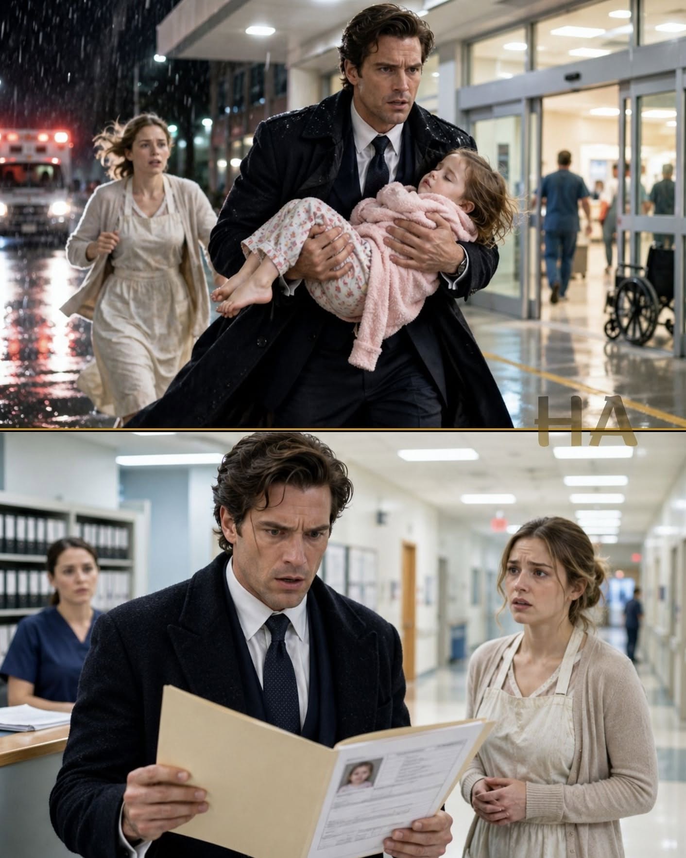 The hospital terminal emitted a low, rhythmic hum. Sophia’s fingers clenched into the fabric of her jacket as the nurse typed her daughter’s details into the system.