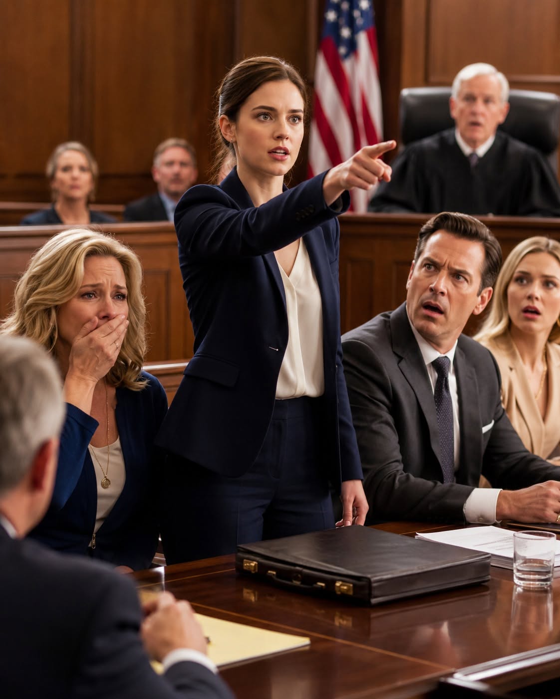 The judge’s gavel struck the wooden block with a sound like a rifle shot in the quiet room.  “Quiet in the court,” Judge Harrison ordered, his dark eyes sweeping over the gallery before settling on my father’s attorney, Richard Sterling. “Mr. Sterling, unless you have a legitimate legal objection to Ms. Vance representing her mother, sit down.”
