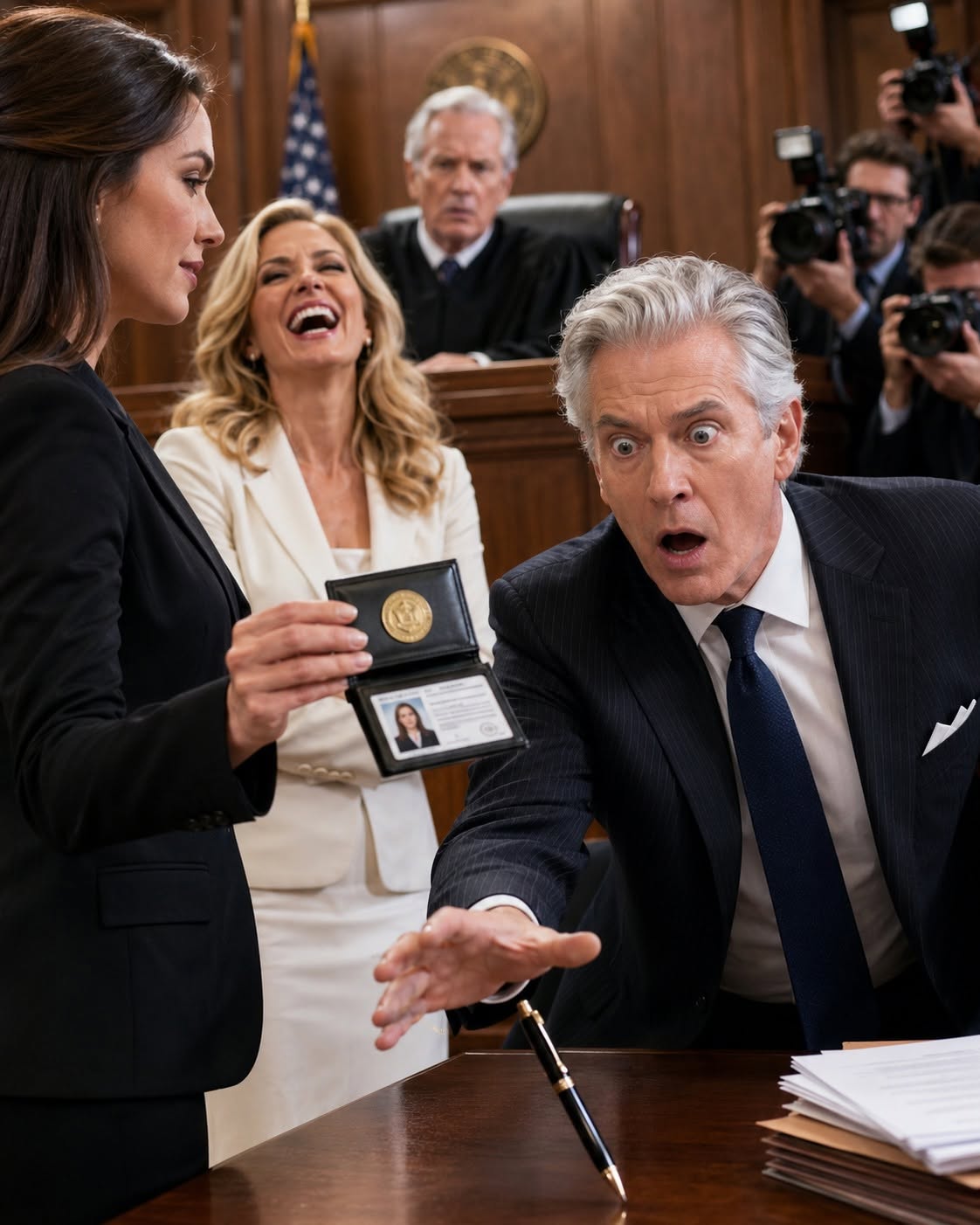 The silence in Courtroom 402 wasn't just quiet—it was suffocating.