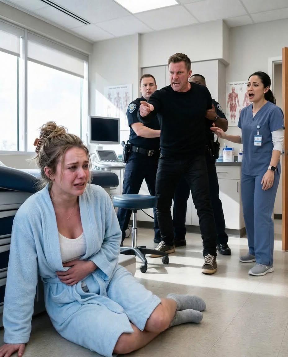 The click of the steel handcuffs locking around Derek’s wrists was the sweetest sound I had ever heard. The cold linoleum floor pressed against my burning ribs, but for the first time in six months, the air in my lungs felt entirely my own.
