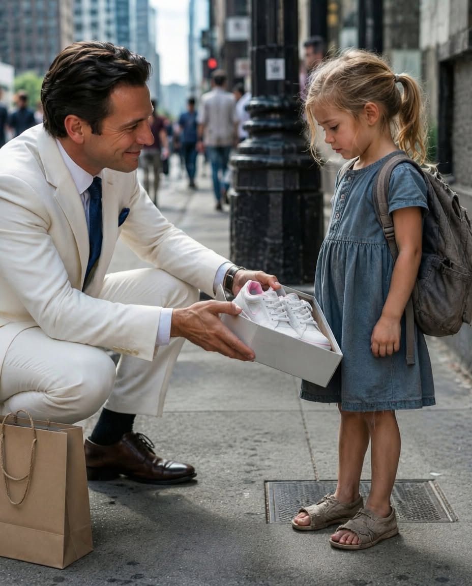 🔥 A Billionaire Bought a $45 Pair of Shoes for a Street Child. Hours Later, He Received a Chilling Text That Exposed His Family’s Darkest Secret! 😱💔 [FULL STORY] 🔥