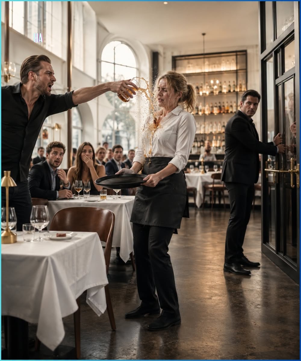 The silence in Belle’s Diner did not feel like air anymore. It felt like glass—brittle, frozen, and waiting for a single breath to shatter into a thousand lethal pieces.