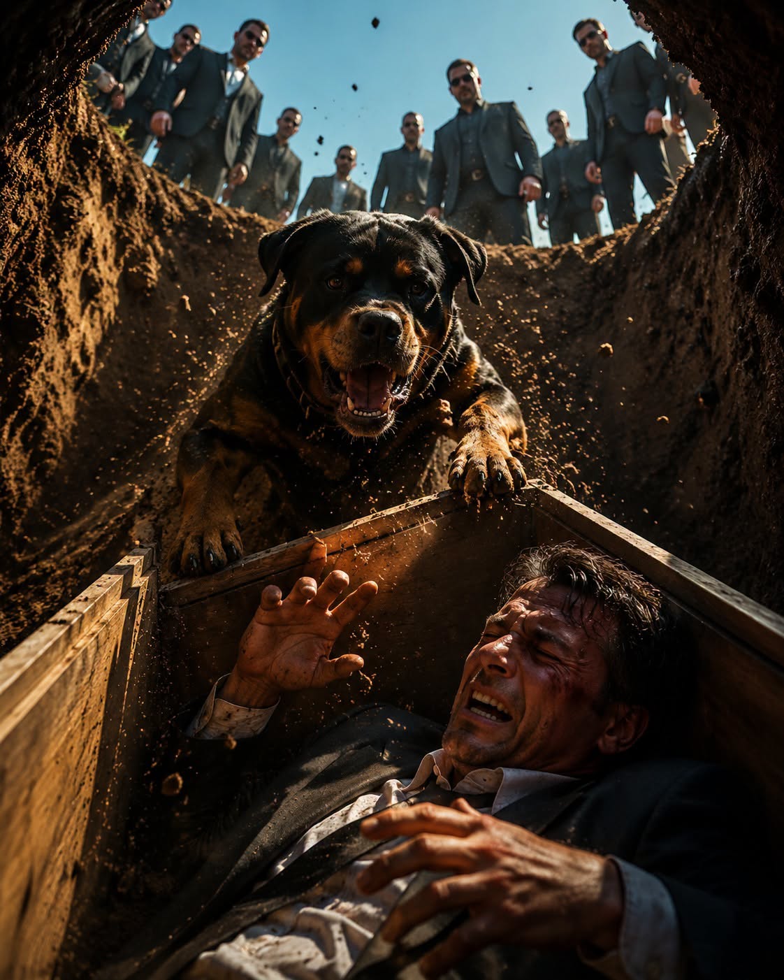 The Paws That Bled for a King The heavy silence inside the chapel shattered under the weight of Veto’s desperate fury.