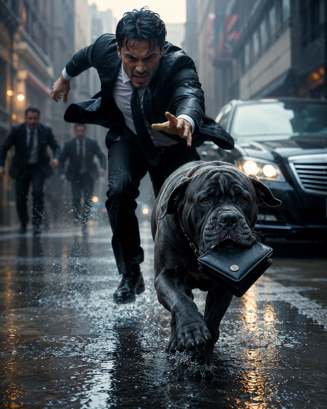 The door drifted open under Nico Valente's knuckles, groaning against the warped wooden frame as if warning him not to cross the threshold. In the center of the dim, suffocatingly small room, the Neapolitan mastiff stood guard by the thin mattress, its heavy tail giving a single, restrained thump against the floorboards.