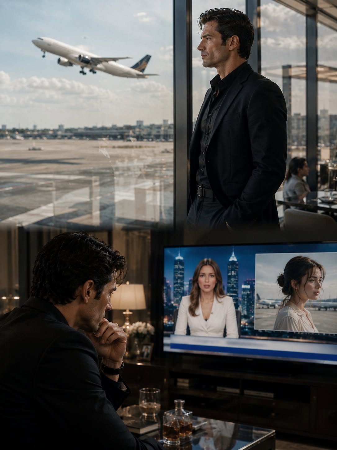 He Watched My Plane Take Off Without Regret—Then the News Anchor Said My Name