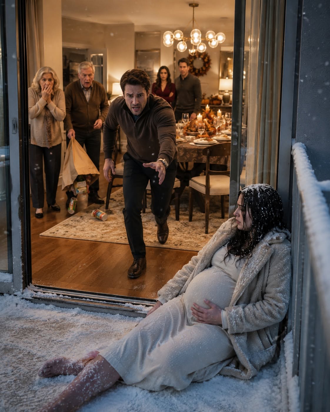 🔥 "SHE LOCKED HER PREGNANT SISTER-IN-LAW ON A FREEZING BALCONY TO 'TEACH HER A LESSON'—BUT WHAT THE DOCTORS REVEALED IN ER DESTROYED THE FAMILY FOREVER!" 🔥