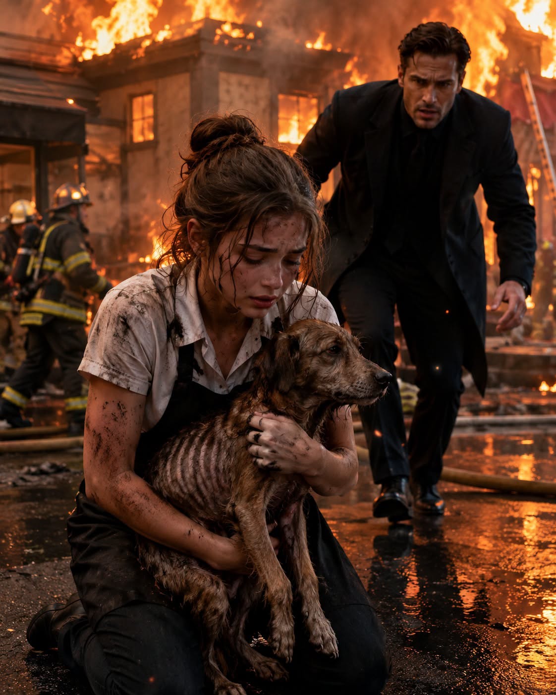 "She pulled a starving dog from a burning mansion, unaware it belonged to the city’s most ruthless mafia boss. When she woke up in his forbidden fortress with bandaged hands, he looked at her not as a trespasser, but as a target. But the fire wasn't an accident... and the man who ordered it is standing right behind him. Read the explosive 10-chapter saga below!"