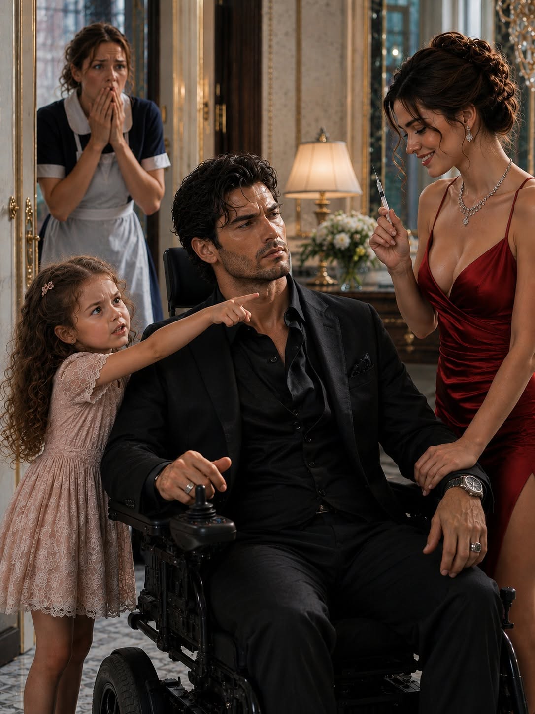 HE WAS BOUND TO A WHEELCHAIR FOR 12 YEARS BY A DEADLY LIE. THEN HIS DAUGHTER TOUCHED HIS KNEE AND UNLOCKED A MAFIA WAR!