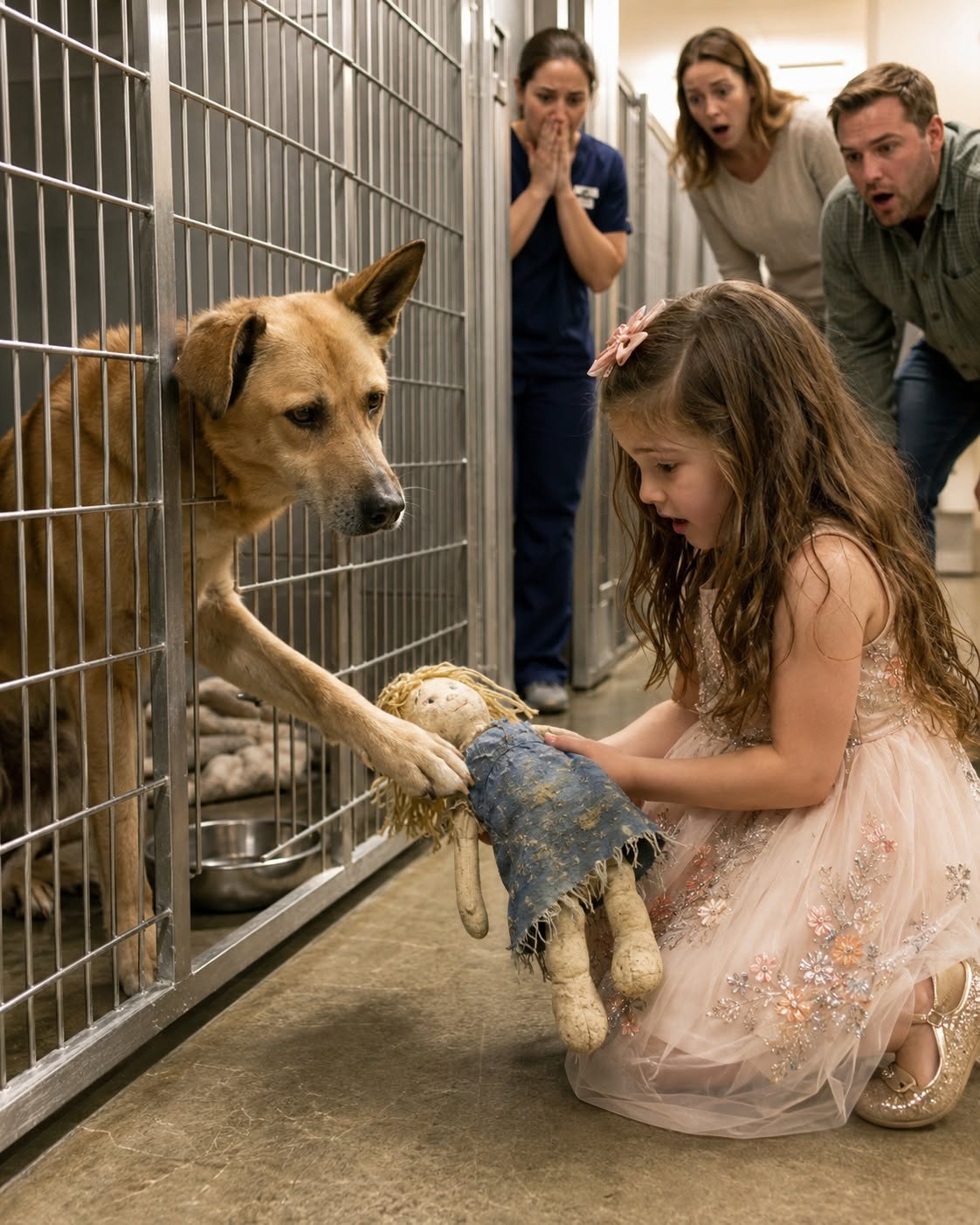 The rain outside the Cumberland County Animal Center beat against the wire mesh like an impatient drummer, but inside, the air was entirely frozen.