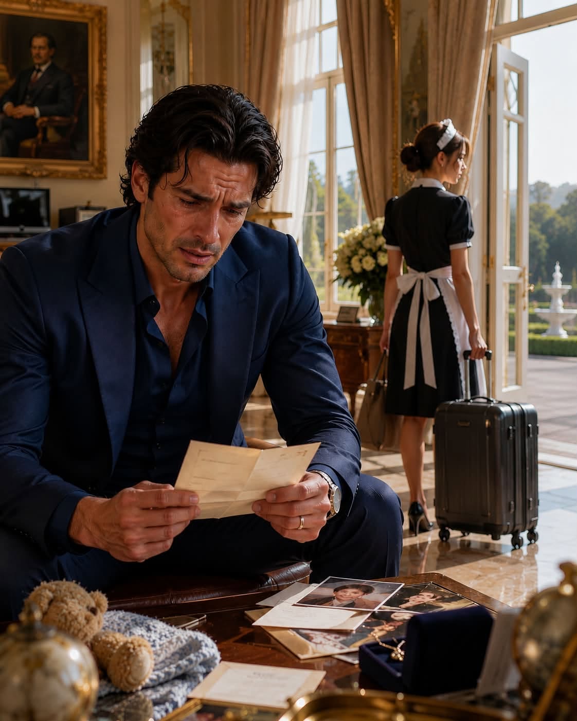 🚨 THE MAFIA BOSS'S SHY MAID LEFT WITHOUT A GOODBYE — THE TRUTH BROUGHT HIM TO TEARS