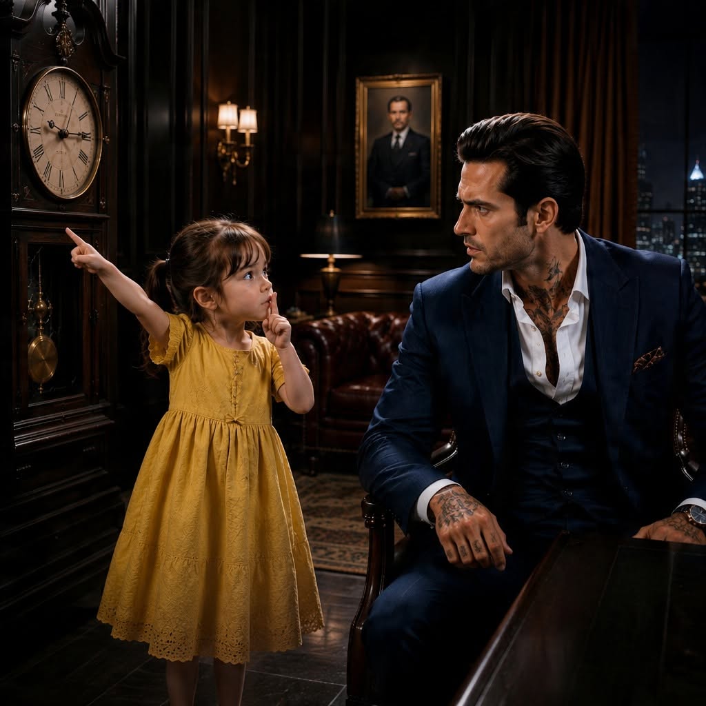 CHECK THE CLOCK, MR. HALE,” THE HOUSEKEEPER’S FOUR-YEAR-OLD WHISPERED—SECONDS LATER, THE EAST COAST’S MOST FEARED CRIME BOSS FOUND A BLINKING SECRET THAT MADE HIM QUESTION THE WOMAN HE WOULD MARRY IN ELEVEN DAYS