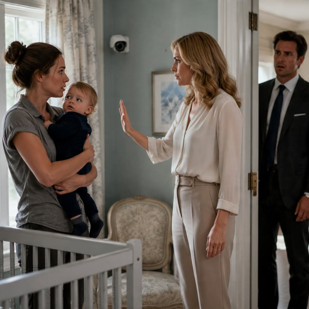THE MILLIONAIRE PRETENDED TO LEAVE FOR WORK—THEN HE SAW WHY HIS BABY REFUSED TO LET GO OF THE HOUSEKEEPER