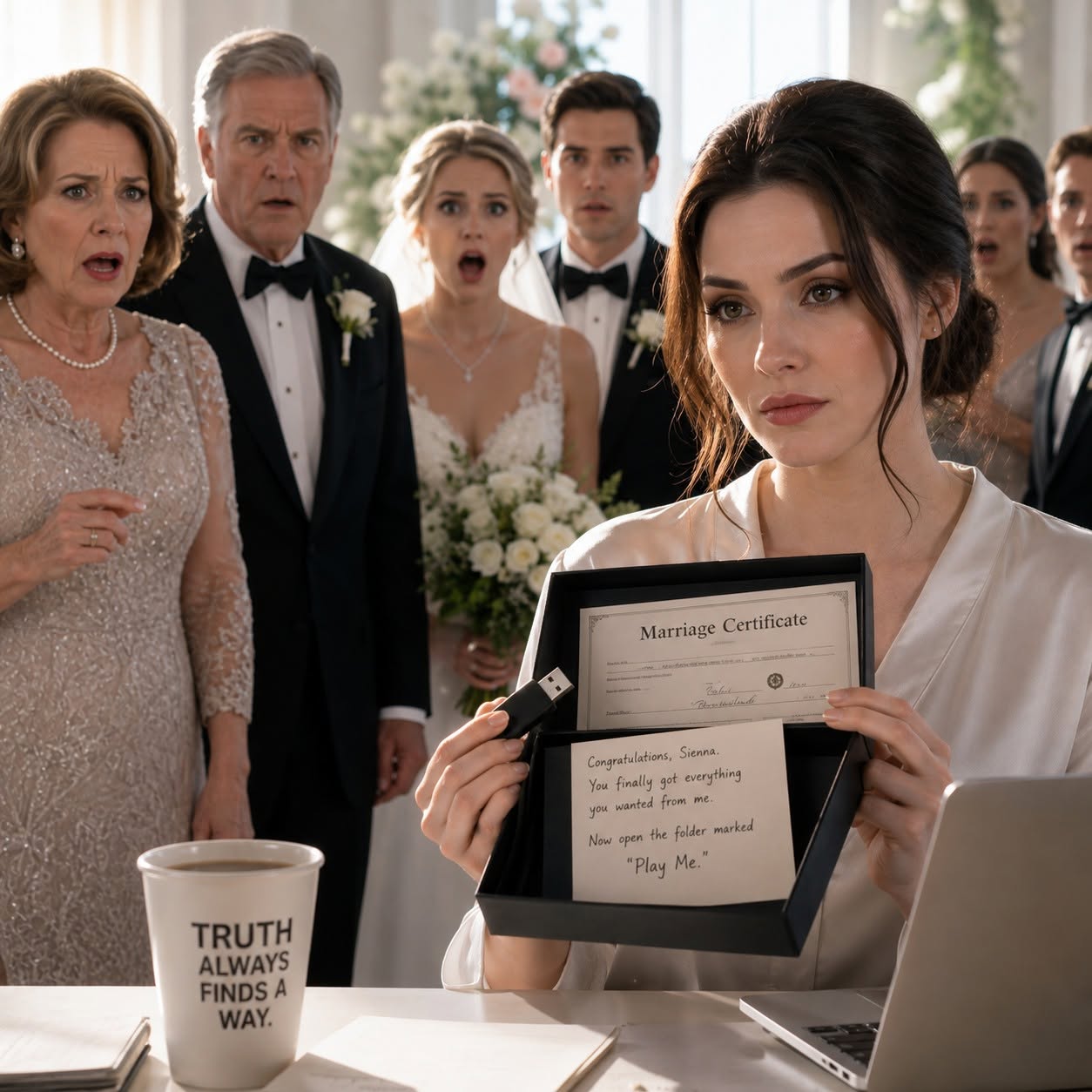 MY FAMILY BANNED ME FROM MY SISTER’S WEDDING—SO I SENT A BLACK BOX THAT EXPOSED HER GROOM’S SECRET WIFE AND MY MOTHER’S BETRAYAL