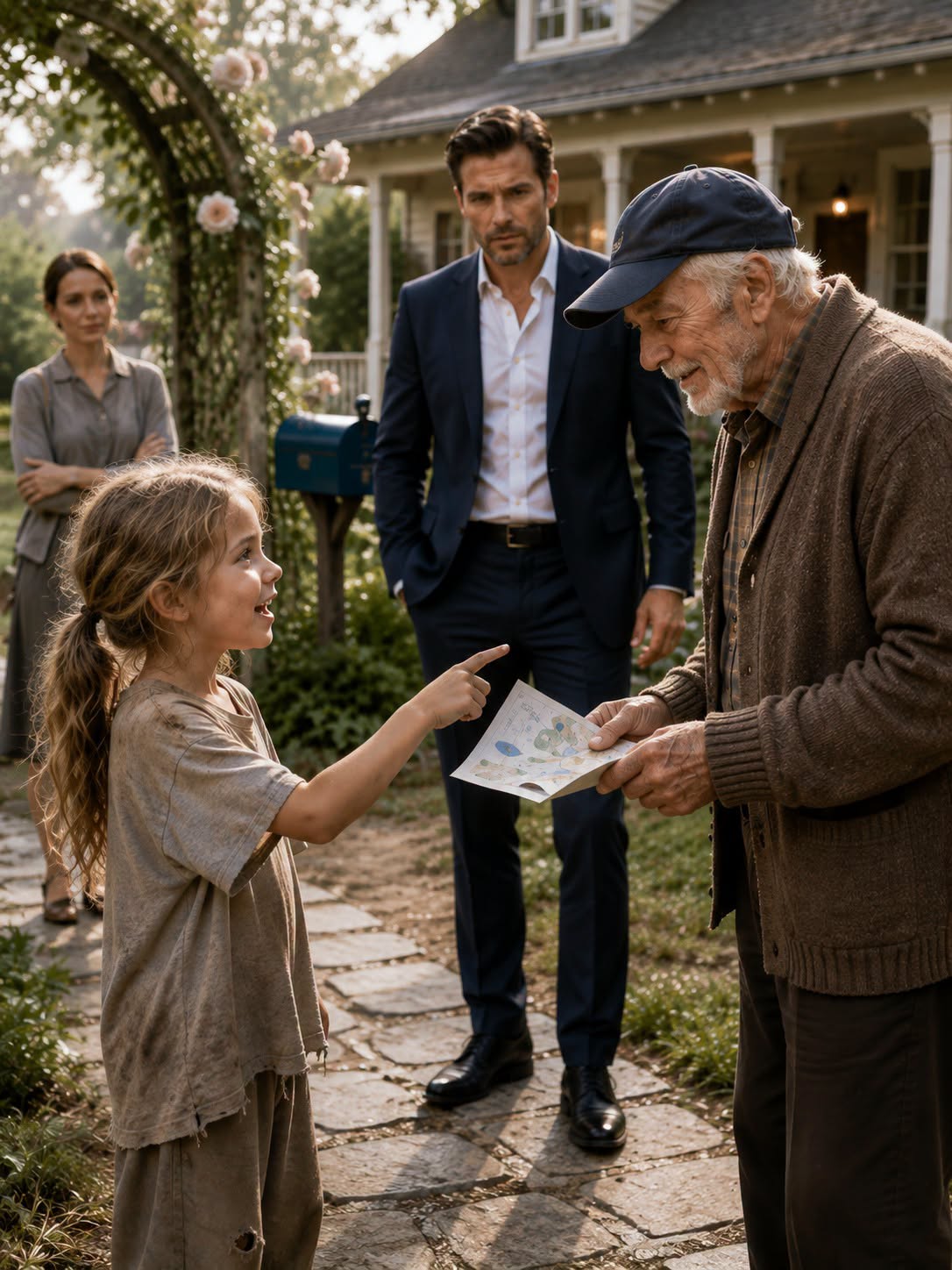 A POOR GIRL HELPED A LOST OLD MAN HOME EVERY DAY — NEVER KNOWING HE WAS CEO'S FATHER