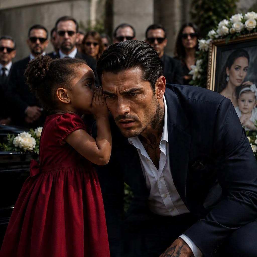 “YOUR DAUGHTER NEVER DIED,” THE MAID’S CHILD TOLD THE MAFIA BOSS BESIDE THE TINY COFFIN—AND ONE MAN IN BLACK QUIETLY REACHED FOR HIS PHONE