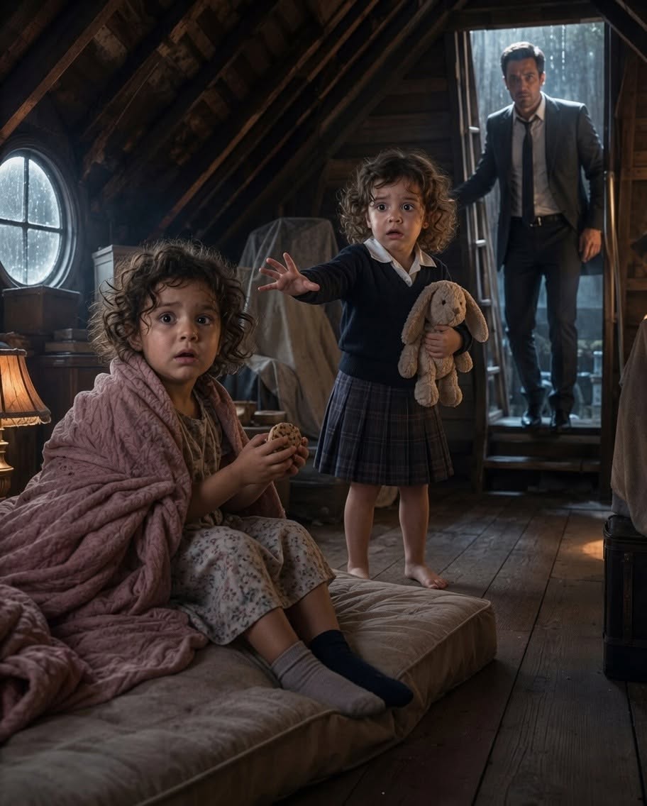 The rain had not let up. It lashed against the windshield of Malcolm Reed’s luxury sedan with a hollow, relentless fury. In the backseat, five-year-old Maisie was fast asleep, her head resting heavily against the leather cushion, her stuffed rabbit still clutched tightly in her small arms.