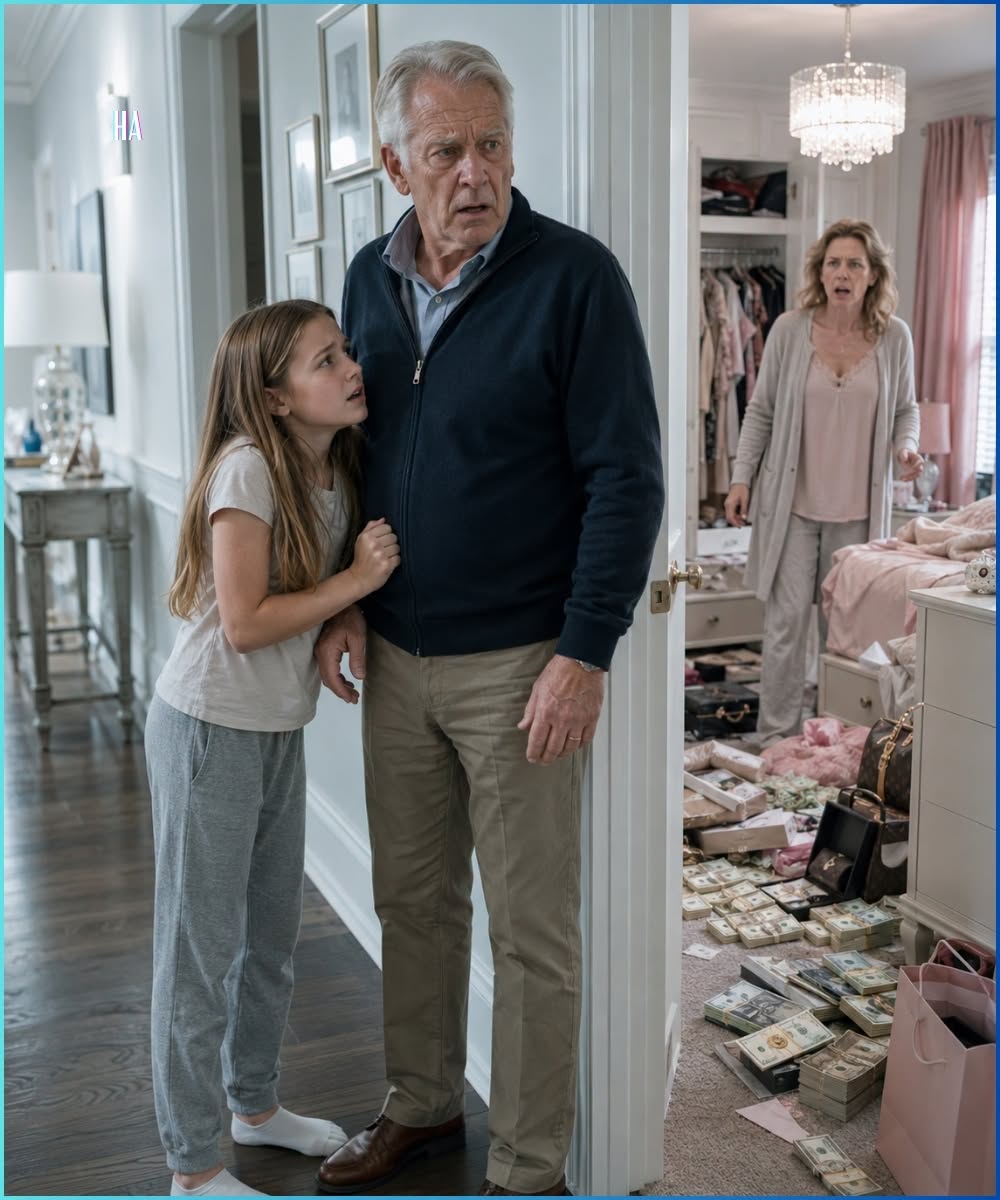 The air in the cold bedroom felt thick enough to choke on. My chest burned with a mixture of grief and a cold, terrible rage that I had never experienced in my seventy-two years of life.
