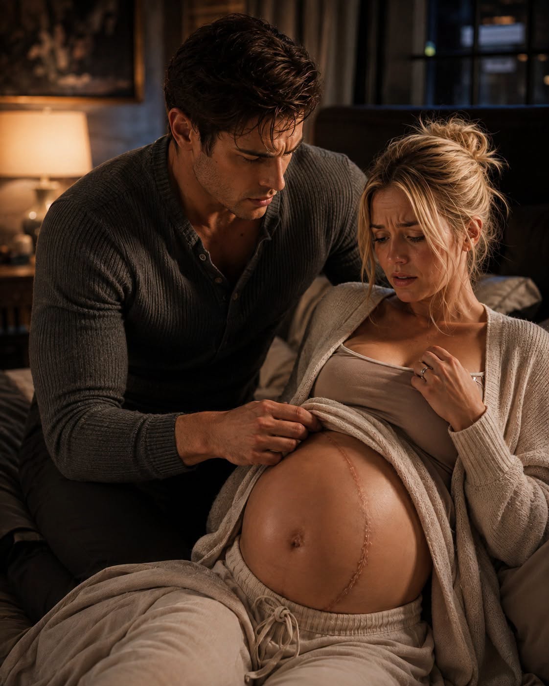 "He hunted the traitor for 8 months to execute her. But when he lifted her sweater and saw the horrific scar on her pregnant body, his gun dropped to the floor. She whispered five words that destroyed his entire world: 'You did this to me.' 🔥💔 Read the full explosive continuation below!"