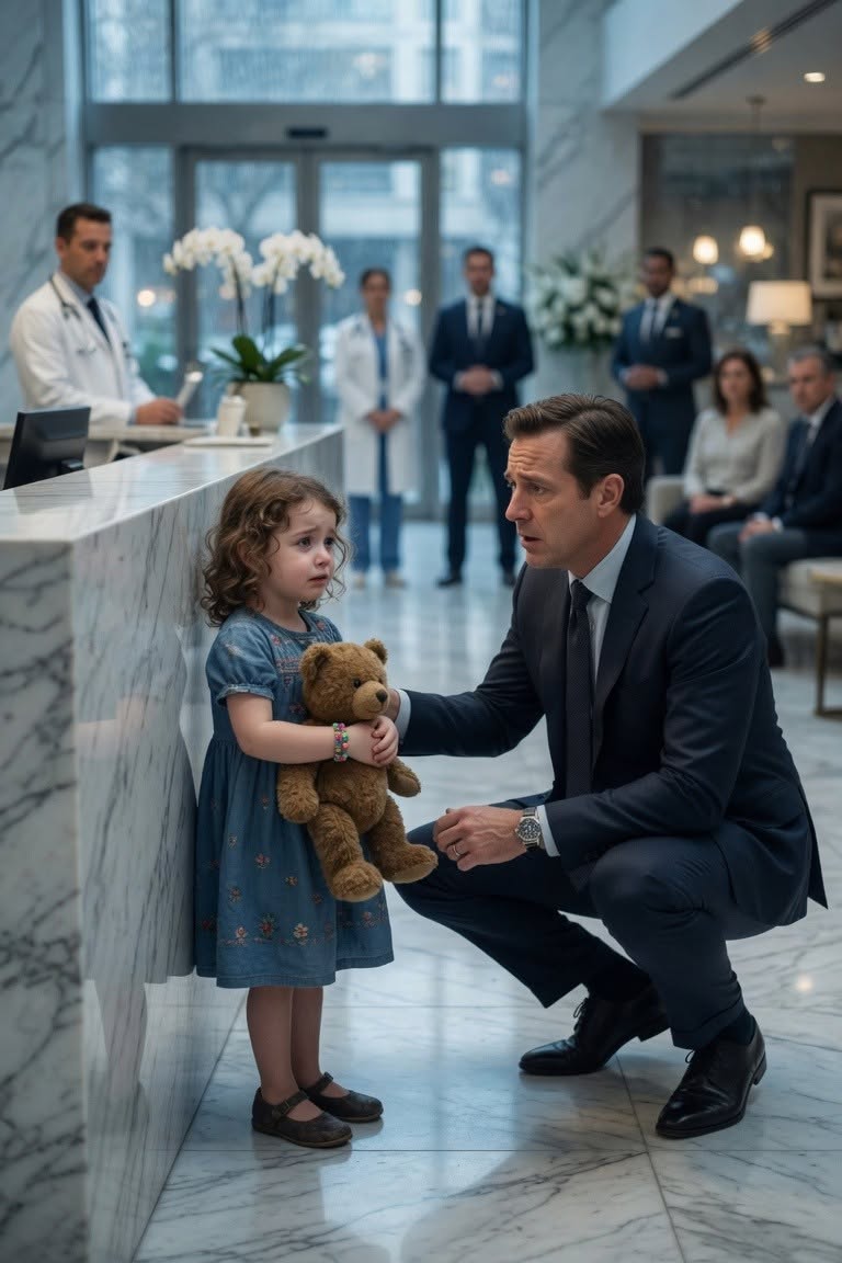 The man in the tailored navy suit—Julian Vance, billionaire founder and majority stakeholder of the Horizon Medical Group—stared down at the four-year-old child.