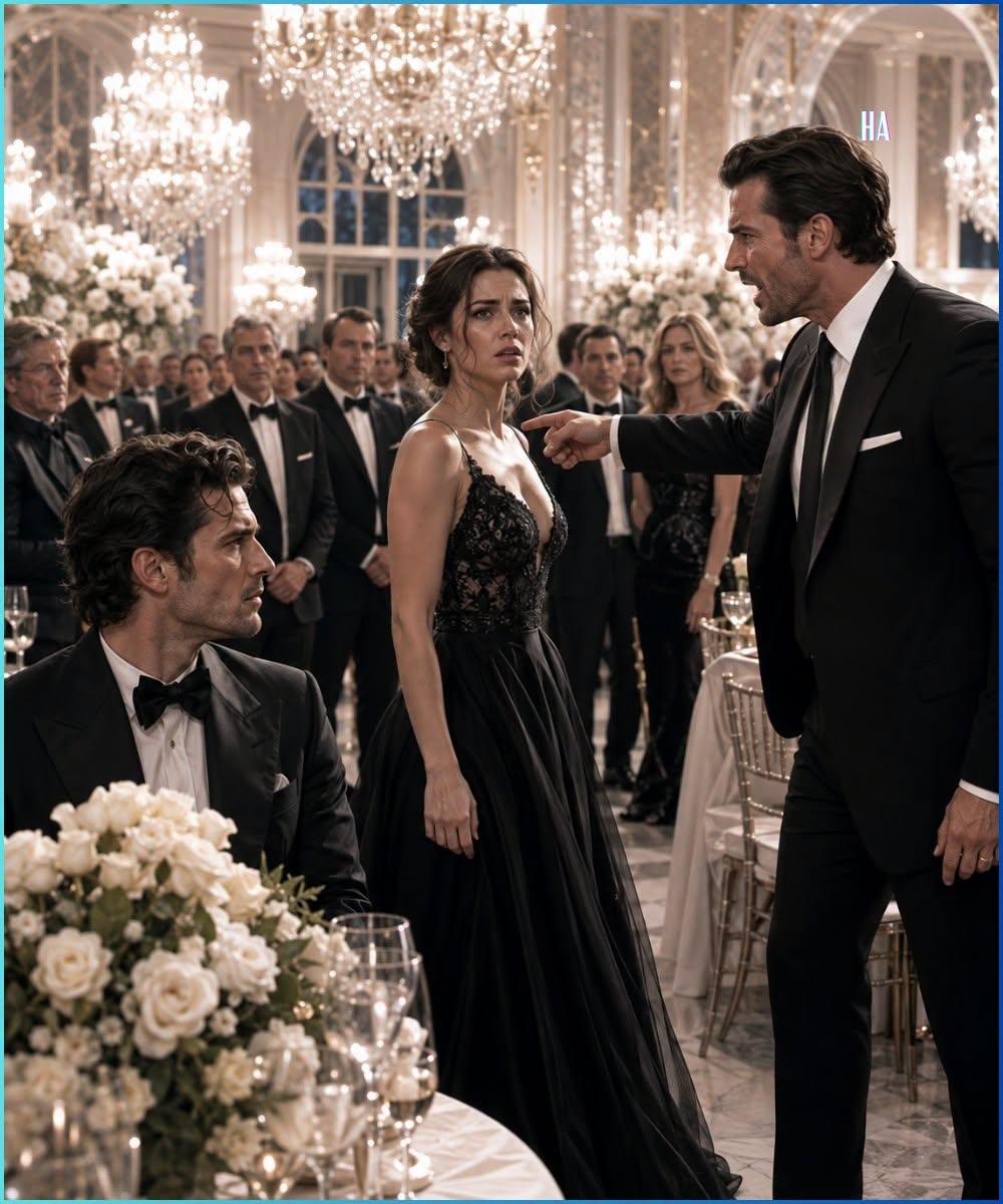 The silence that followed Julian Cross’s invitation felt heavier than the crystal chandeliers overhead. Five hundred Chicago elites held their collective breath, their champagne flutes suspended halfway to their lips, waiting for the sky to fall.