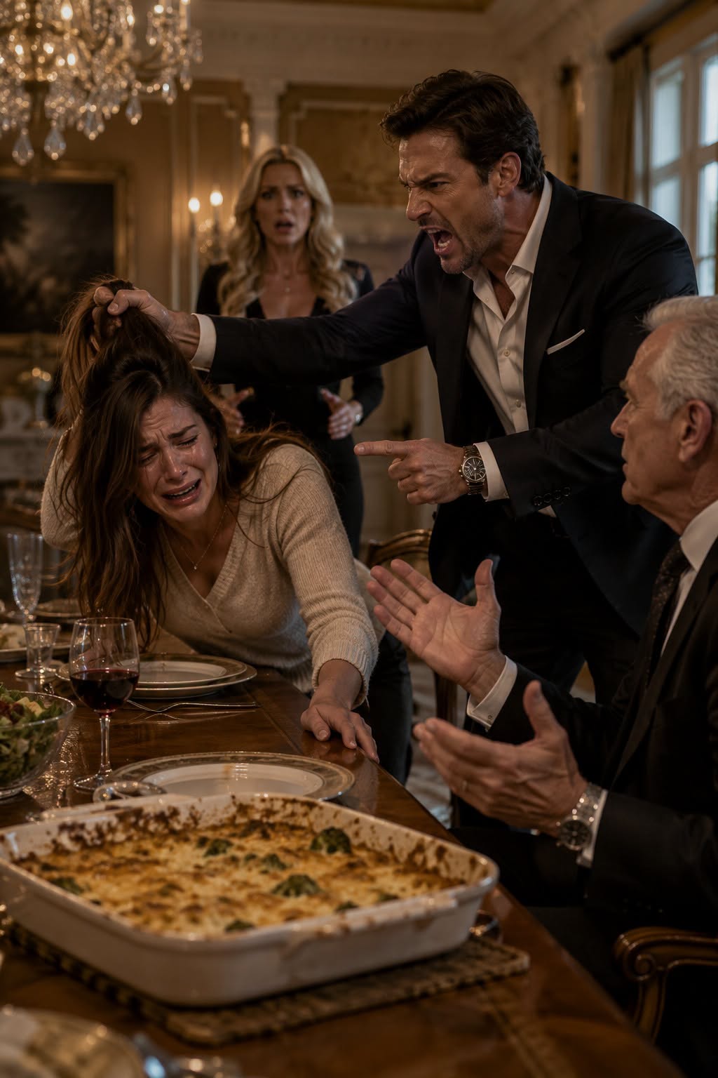 On Christmas Eve, Ryan thought his wife was just a punching bag and a walking ATM. But when he dragged her across the green-bean-soaked rug and demanded $300,000 from her father, he didn't realize one terrifying truth: She had already recorded every single wire transfer, every threat, and every dirty secret.
