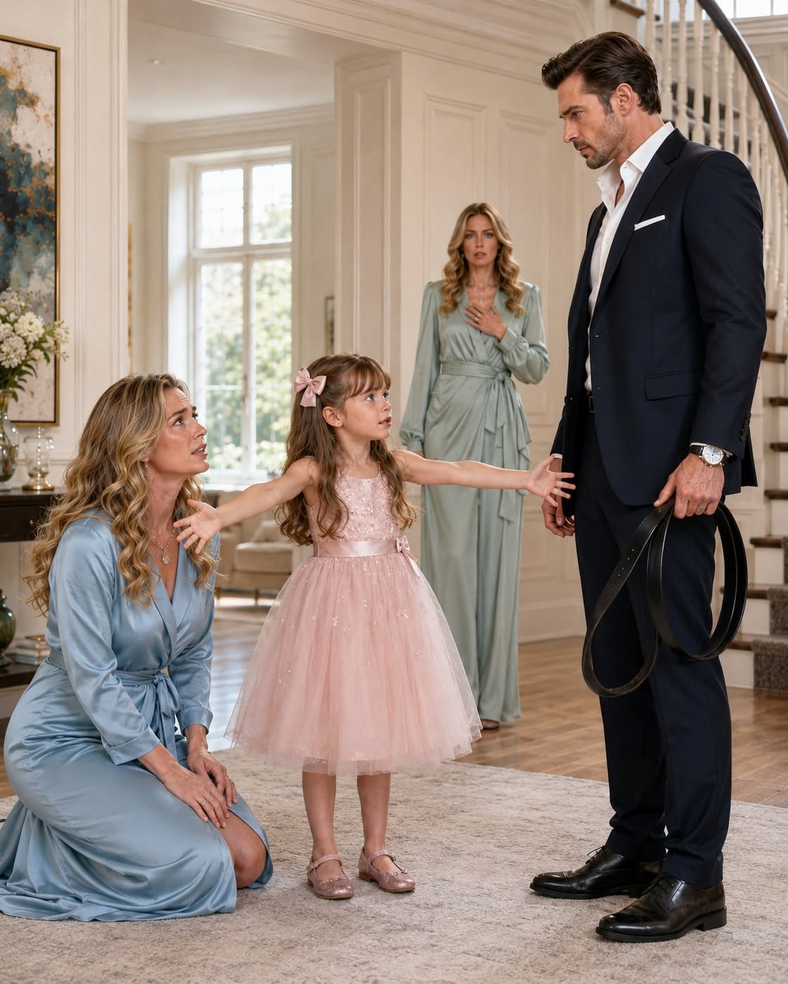 The basement was cold, smelling of damp concrete and the metallic tang of Phoebe’s blood. While Russell and Gwendolyn laughed upstairs, clinking champagne glasses to celebrate my "punishment,"