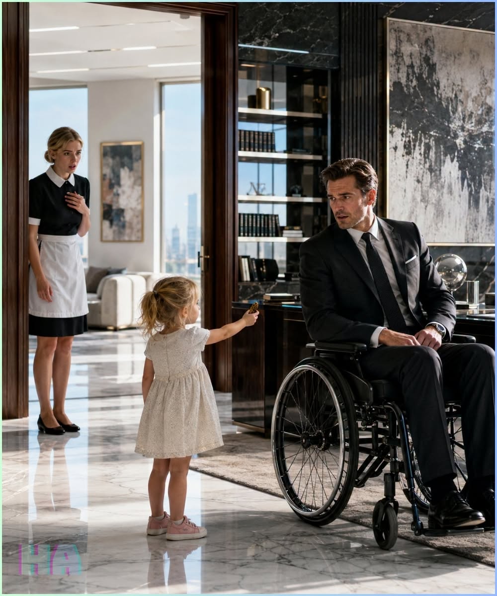 Julian froze, his heavy breathing echoing off the polished mirrors of the physical therapy room. The raw frustration burning in his chest evaporated instantly, replaced by a sudden, protective instinct he hadn't felt in years.