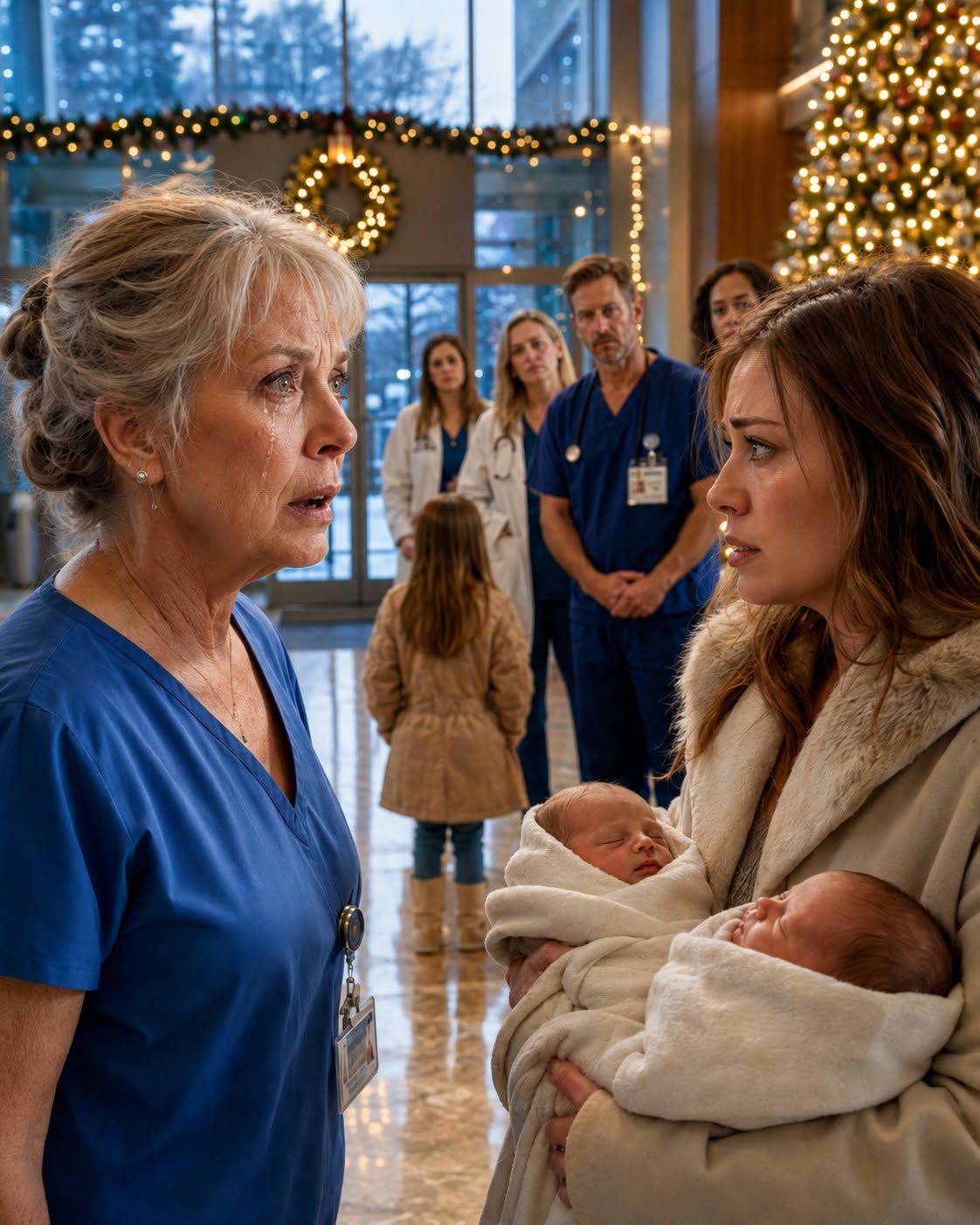 The emergency ward of St. Jude Memorial Hospital hummed with sterile, fluorescent efficiency. Outside, the autumn rain beat heavily against the reinforced glass windows, echoing the frantic cadence of Harrison Blackwell’s thoughts.