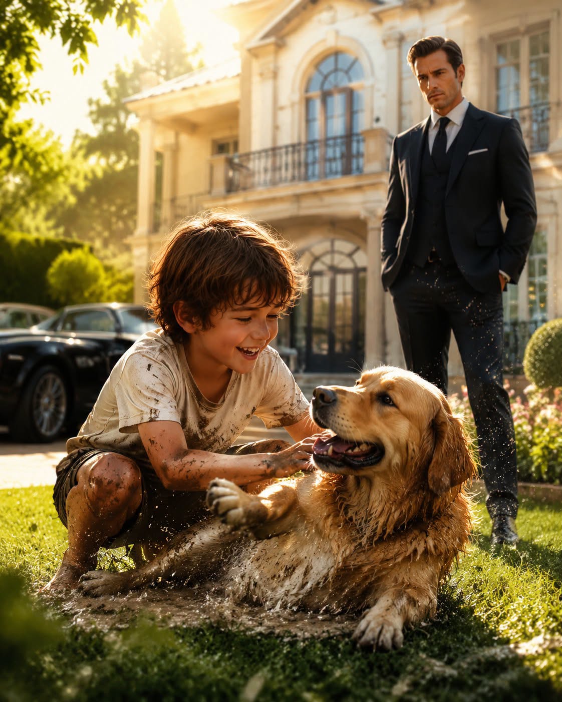 The Billionaire’s Dog Played With a Child — Who Turned Out to Be His Son
