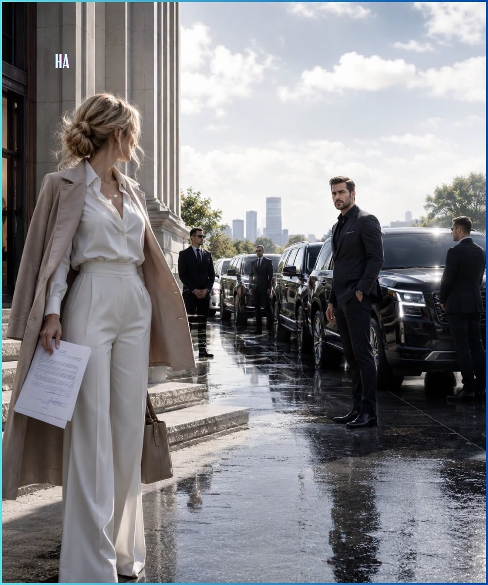 Grant’s voice finally cracked through the freezing Chicago air, losing its pristine corporate veneer. He took two sharp steps forward, trying to insert his physical presence between Claire and Dominic.