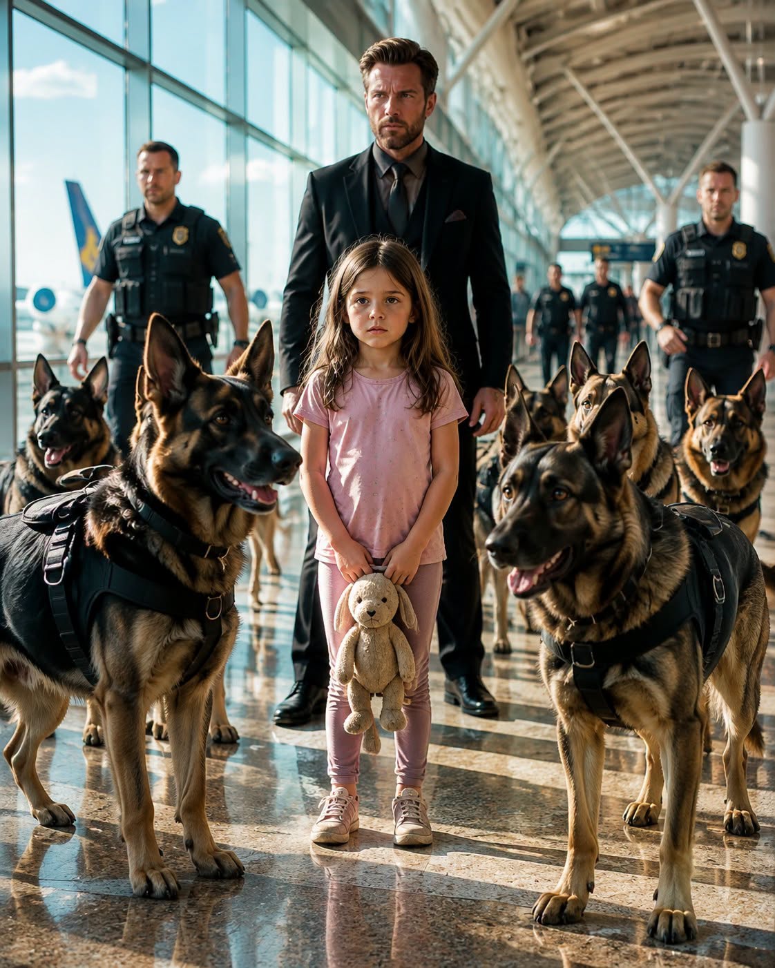 Frank Walker pulled Elena into a sterile, windowless security office. He slammed the door and locked it, his breath coming in sharp, shallow bursts.