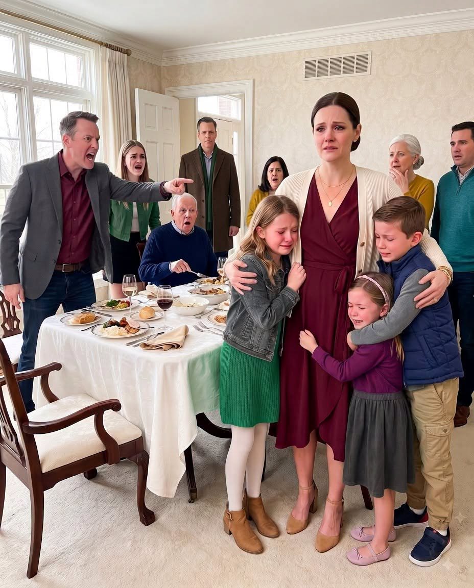 The silence in the dining room was so absolute you could hear the melting snow dripping from Thomas Whitaker’s coat onto the hardwood floor.