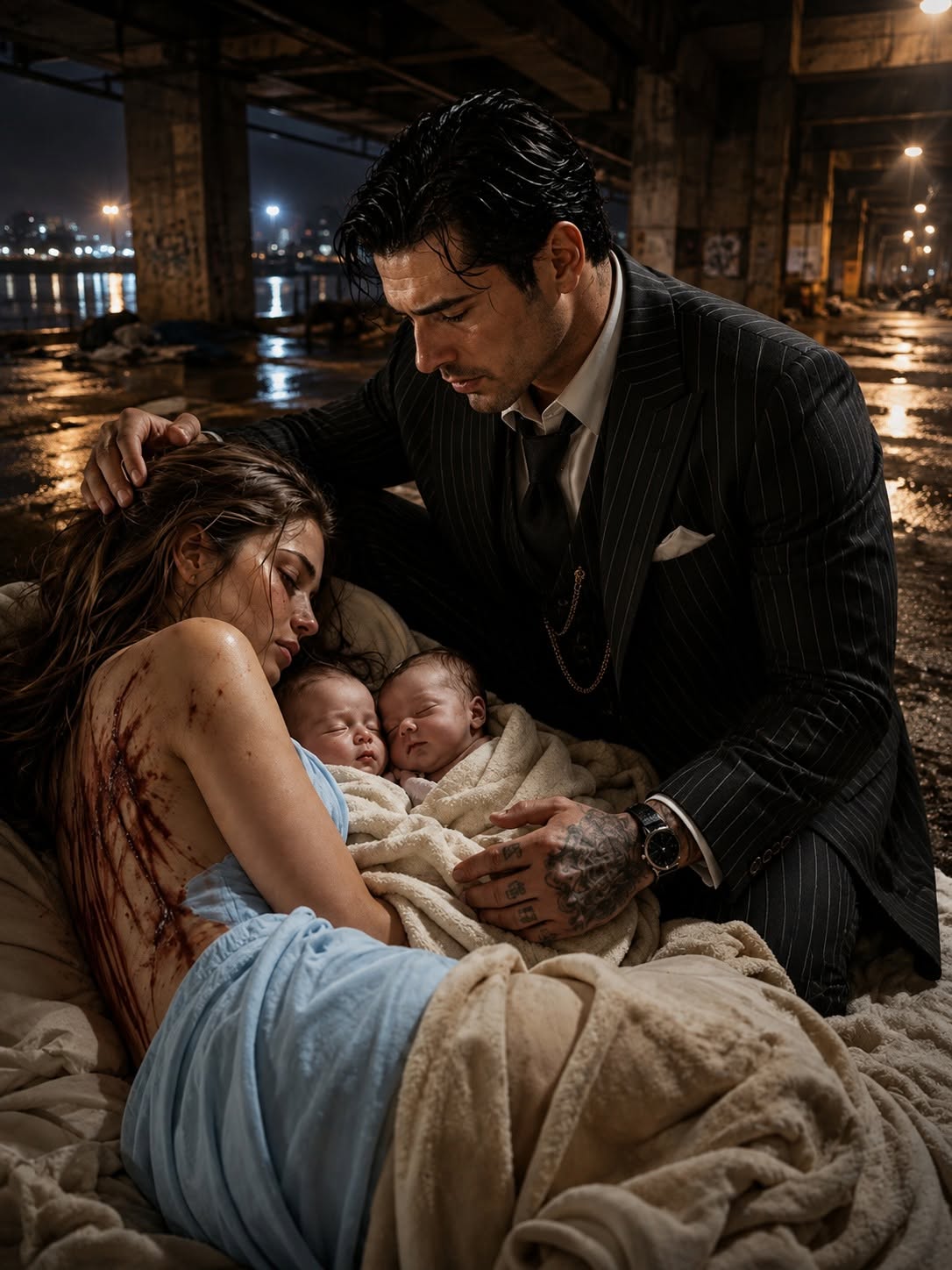 "I was left for dead in the snow with my newborn twins because I didn't give him a son. But the man who found us? He’s the city’s most dangerous Mafia boss. And he just declared war on my husband."