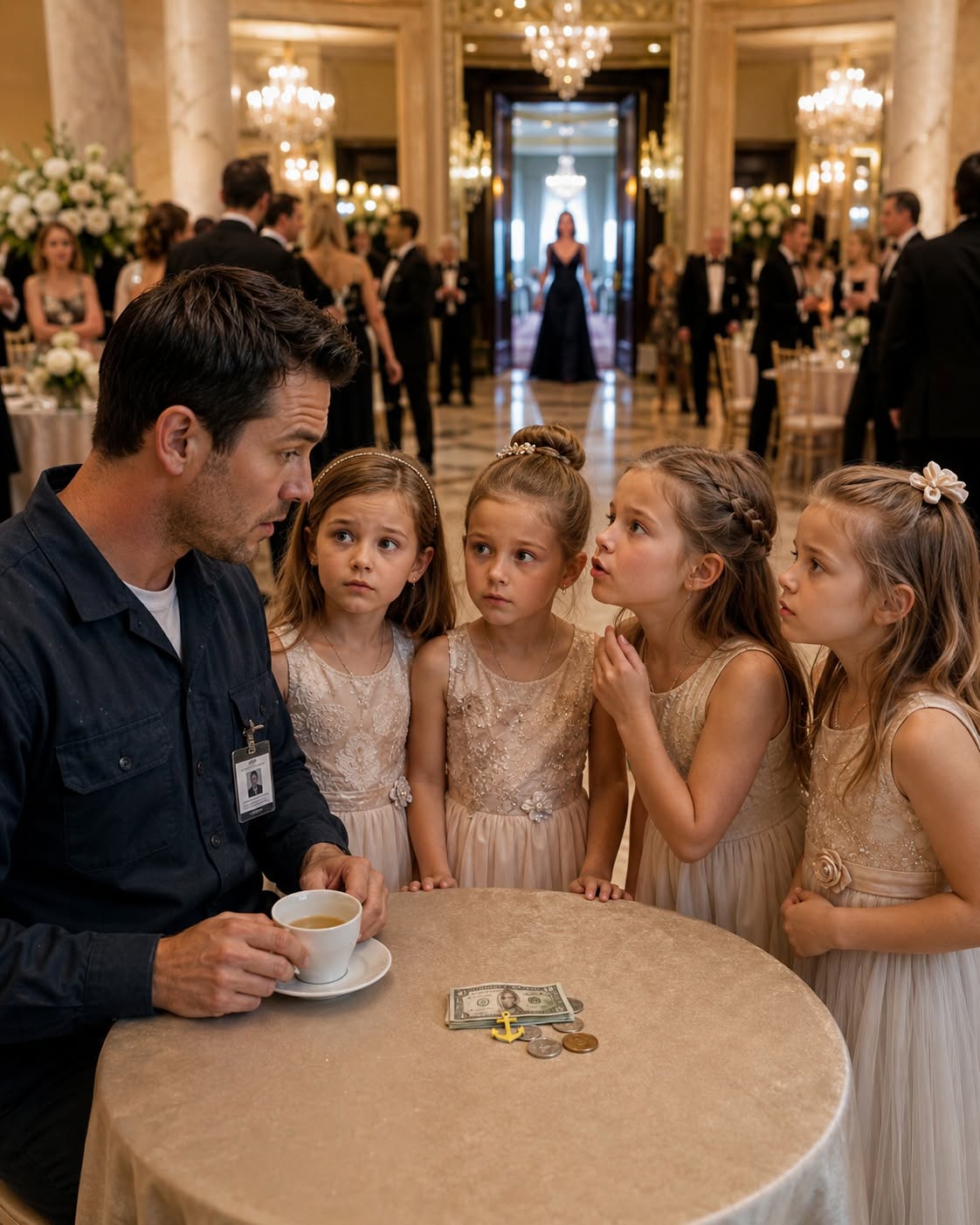 The air in the grand ballroom of the Zenith Hotel seemed to drop ten degrees the moment Ava Sterling took in the scene before her.