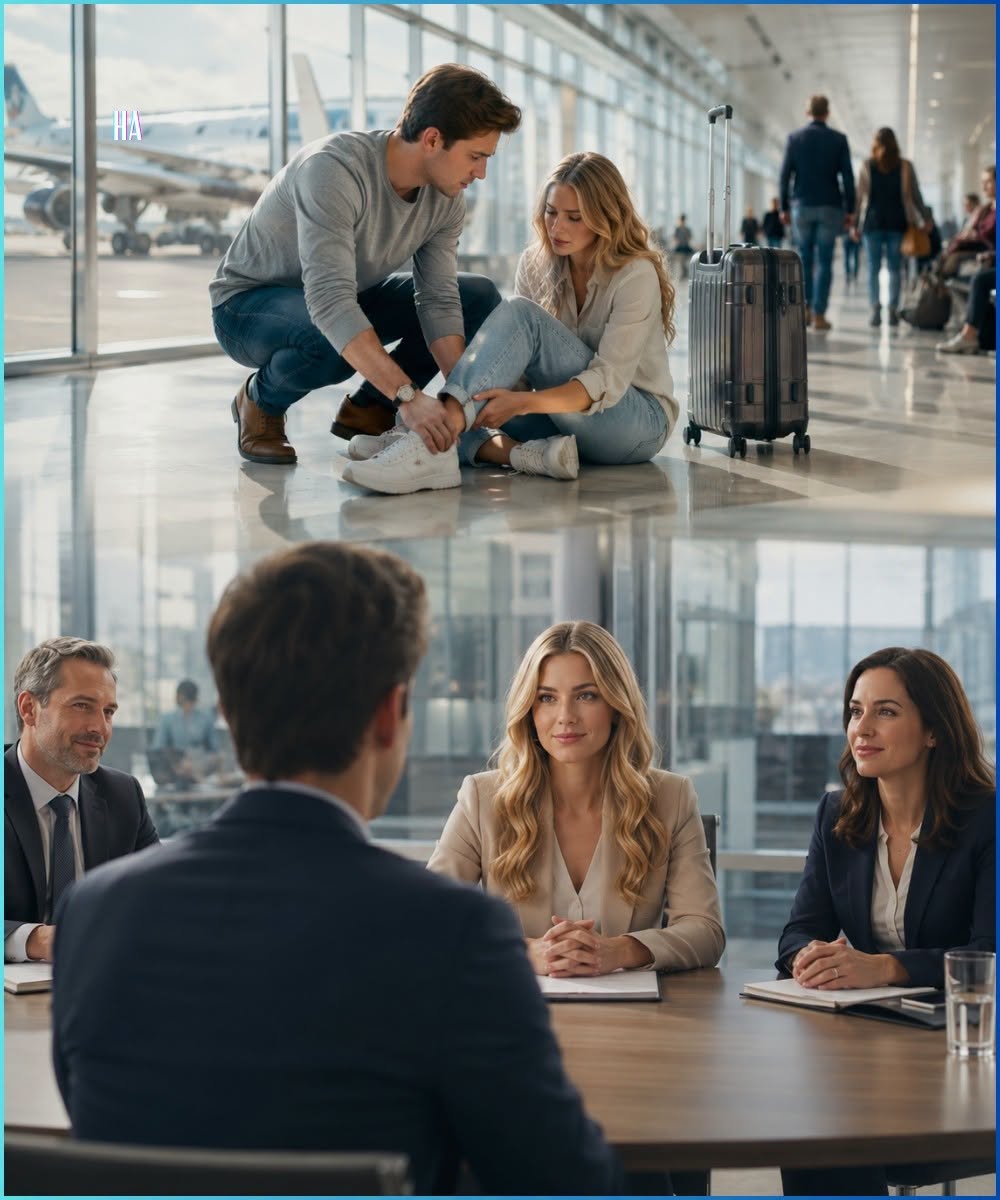 I stood in the conference room, paralyzed. Her nameplate read Eleanor Vance, VP of Operations