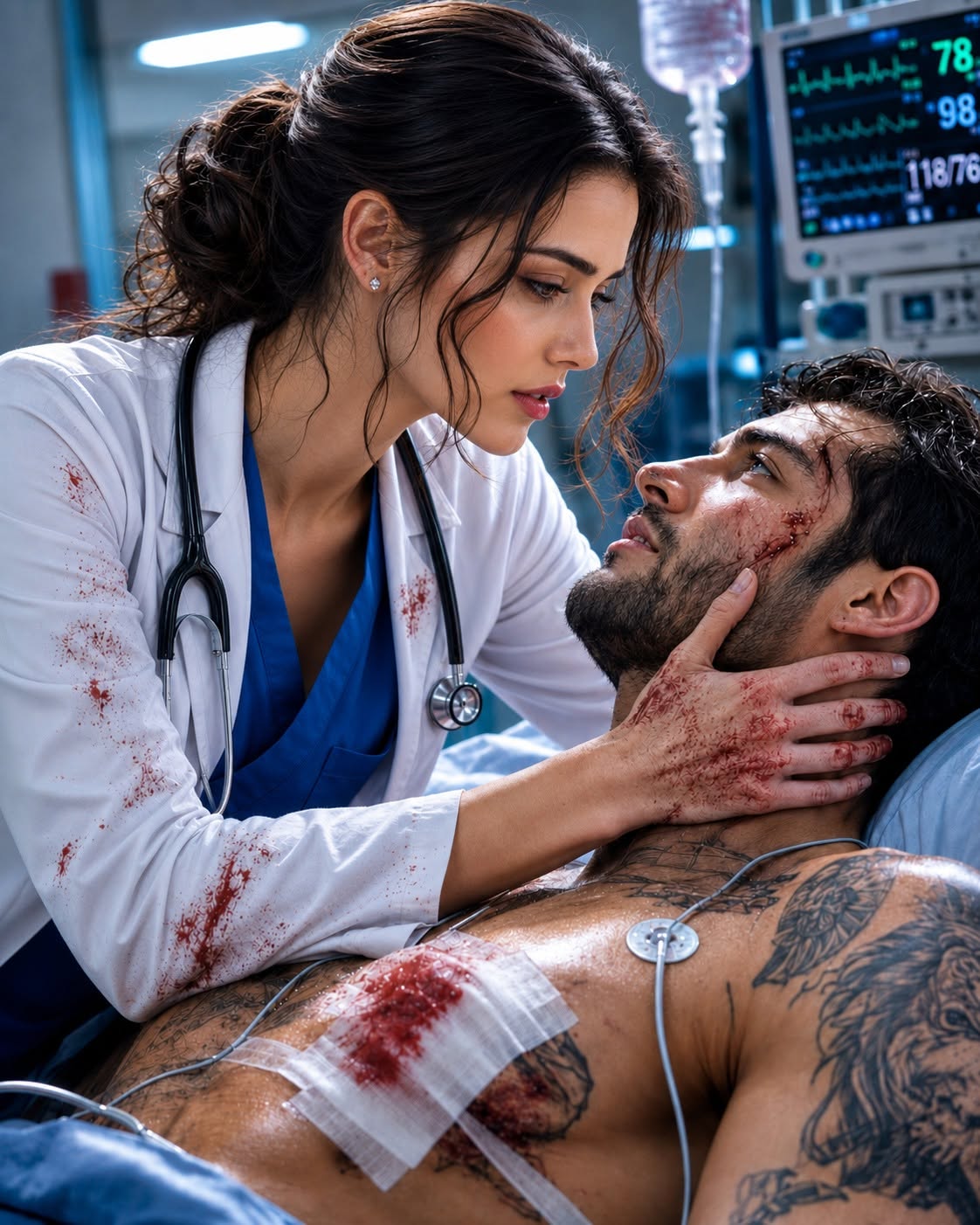 The silence in the ICU room was heavier than the lead aprons I wore in radiology. Dante’s words hung in the sterile air like poison: I had people watching you.