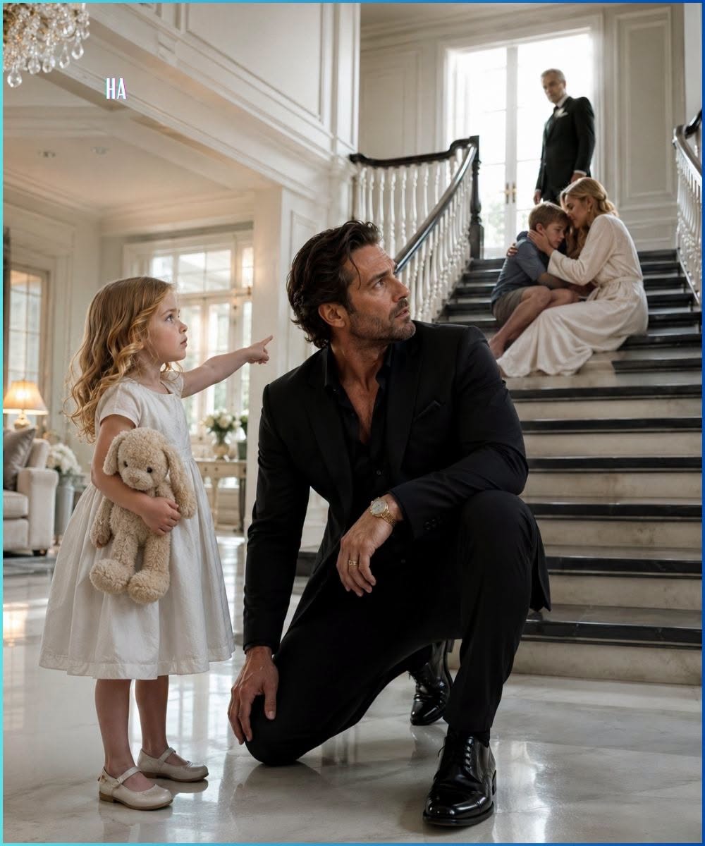 Gabriel’s eyes did not leave Evan’s face. Fourteen years of blood, sweat, midnight phone calls, and silent understandings hung in the quiet foyer of the mansion, reduced to the steady, deceptive hum of the grandfather clock.
