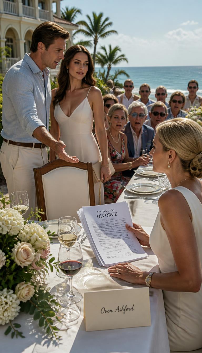 The silence that followed Bella Langford’s arrival on the terrace did not feel like shock. It felt like calculation.