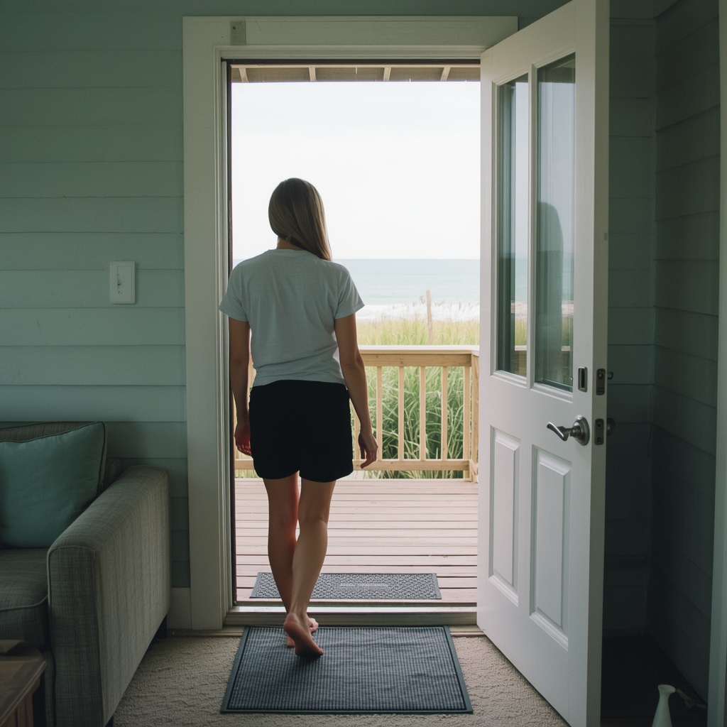 He Moved His Mistress Into the Beach House I Bought His Parents—So I Sold It and Cut Off His Cards  The woman who opened the door to my beach house was barefoot, freshly showered, and wearing my husband’s favorite college T-shirt.  Three seconds later, I saw his shoes by the sofa, his overnight charger plugged into the wall, and two half-finished glasses of wine on the coffee table.  By the time Evan came out of the bedroom and asked, “How did you know I was here?” I understood that the affair was only the first thing he had been hiding from me.  The ocean was loud that afternoon.  Not violent, not stormy, just constant—the heavy Atlantic rhythm that had once made me fall in love with the North Carolina coast. Wind moved through the sea oats beyond the porch, carrying salt and the damp smell of sand through the open screen door.  I had driven from Wilmington after finishing a bookstore event three hours earlier than expected.  The plan had been simple.  Surprise Diane and Frank with lunch.  My in-laws had lived in the house for six months, ever since I bought it as the retirement place they had talked about for years. Frank’s cardiac procedure had frightened everyone, and Diane had begun saying they were tired of winters inland, tired of stairs, tired of being so far from the ocean.  I could afford the house.  That mattered.  I was a commercial novelist, and after fifteen years of inconsistent beginnings, my backlist had finally become predictable enough to create the strange kind of financial stability writers rarely admitted existed. Royalties came from older books, foreign editions, television options that mostly went nowhere, audiobook licensing, and one series that kept selling long after I expected readers to forget it.  The down payment came from an investment account I opened before I met Evan, combined with proceeds from intellectual property I had created before our marriage.  The deed was in my name.  At the time, that had not felt like strategy.  It felt like paperwork.  I loved Evan.  I loved his parents.  When I gave Diane the keys, she cried.  “This is too much,” she said.  I hugged her.  “Then enjoy too much.”  Frank stood behind her with tears in his eyes and said, “We’ll take care of it like it’s ours.”  I thought that was gratitude.  Six months later, another woman opened the door.  She wore Evan’s faded black concert shirt, the one with the cracked white logo of an alternative band he had loved in college.  Two years into our marriage, I once tried to place the shirt in a donation box.  Evan took it from my hands so quickly I laughed.  “No.”  “It has holes.”  “It survived college.”  “So did you.”  “Exactly. It’s family.”  He folded it himself.  Later, when Diane stored a box of Evan’s old belongings, the shirt apparently went with it.  Now it fell nearly to a strange woman’s knees.  She had damp brown hair and pale bare feet.  “Hi,” she said. “Can I help you?”  For several seconds, I didn’t answer.  I looked past her.  A light cardigan hung over the sofa.  Two wineglasses sat beside takeout containers.  Pink slippers rested beside gray sneakers I knew immediately.  Evan’s.  Beside the shoes was his black travel charger with blue tape around the cord.  I had packed that charger for him before his supposed sales conference in Atlanta.  On the console near the stairs sat his leather toiletry bag.  Ordinary details.  That was what made them devastating.  Nothing looked rushed.  No one had been caught in the middle of some spontaneous mistake. Continued in the first c0mment