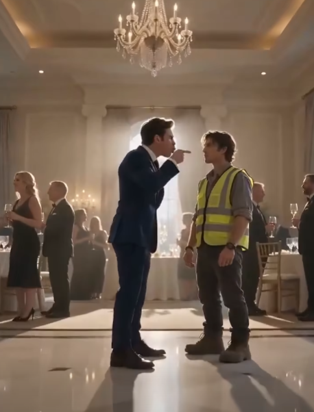 The ballroom lights glinted off the crystal chandeliers, casting razor-sharp shadows across the crowd. Daniel Mercer’s heart hammered against his ribs like a sledgehammer against reinforced concrete. His eyes remained locked on the figure retreating up the grand marble staircase, shoving past wealthy socialites who gasped in indignation.