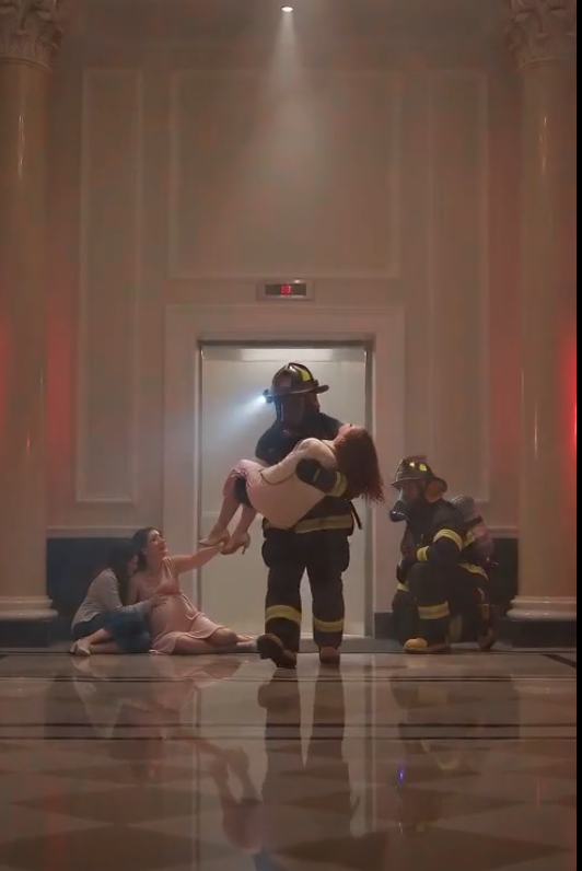 The rookie firefighter, Mark, stared down at the simple platinum band lying in the center of his palm. It was warm from my finger, heavy with seven years of broken promises.