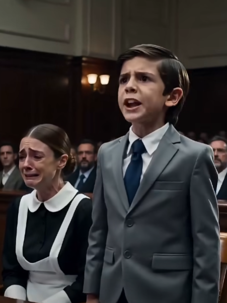 The silence in the courtroom was absolute. You could hear the nervous swallow of the stenographer, the steady, rhythmic ticking of the wall clock, and the heavy, ragged breathing of Victor Ashford. For eleven months, Victor had played the part of the grieving, benevolent uncle—the pillar of strength holding a fractured family together. Now, under the unblinking gaze of a mute child who had suddenly found his voice, that carefully constructed mask began to crack.