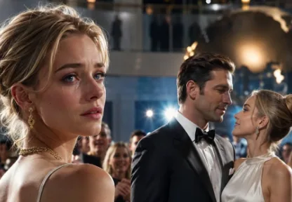The air in the grand ballroom of the Grand Imperial Hotel felt suffocatingly thin. Three hundred pairs of eyes—investors, high-society acquaintances, and gossiping socialites—swiveled between Ethan Parker, his terrified bride Vanessa, and me, Claire Bennett, sitting quietly in the back with an untouched glass of sparkling water.