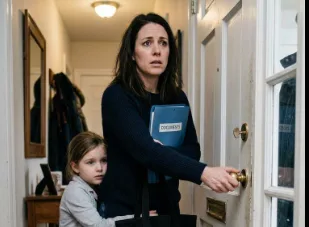 The single knock echoed through the quiet hallway like a gunshot. Thud. Just once. Heavy, deliberate, and terrifyingly calm.