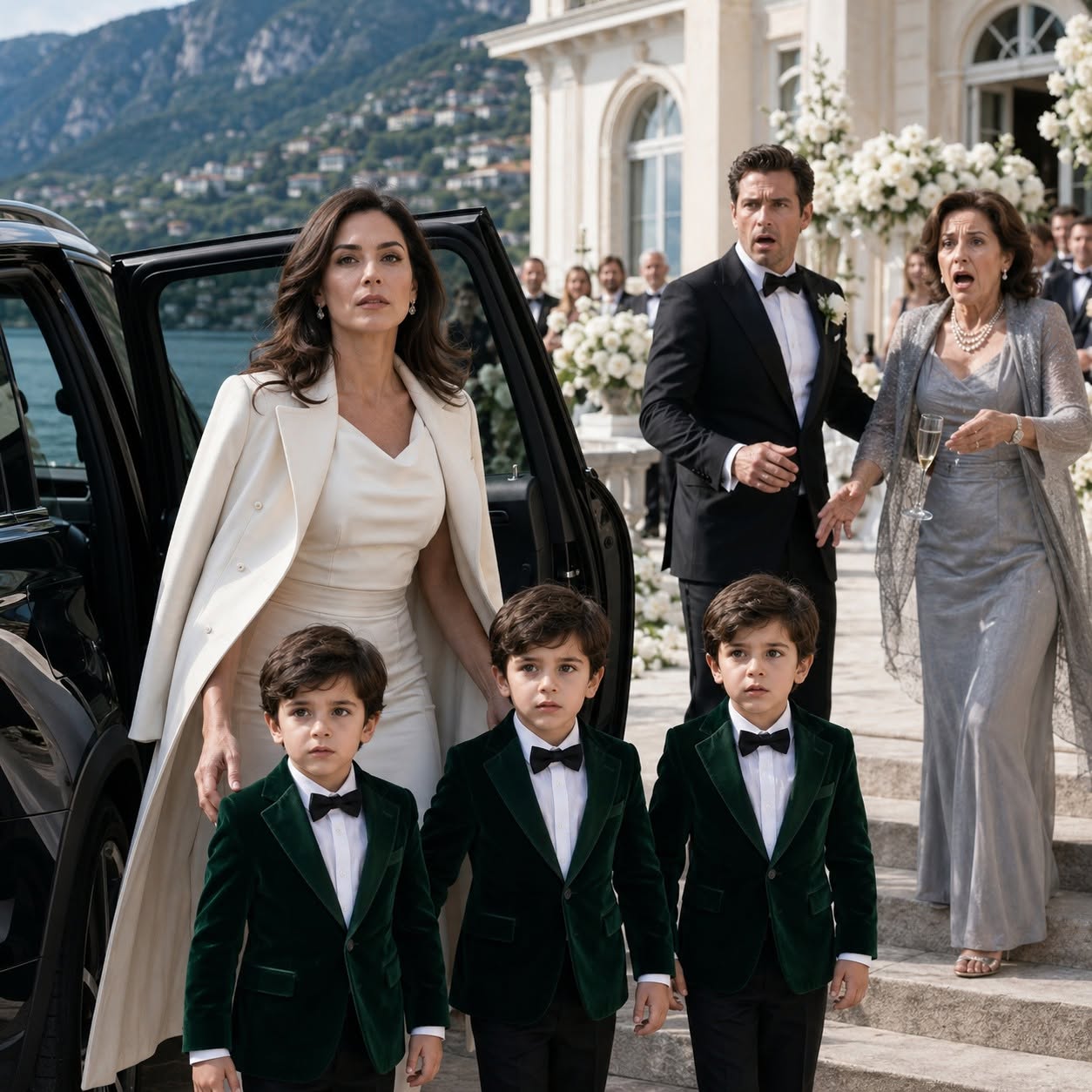 Ethan went pale—but his mother looked terrified and whispered, “Stop her before she finds out.”    That was when I realized my triplets weren’t the only secret the Montgomery family had been hiding.